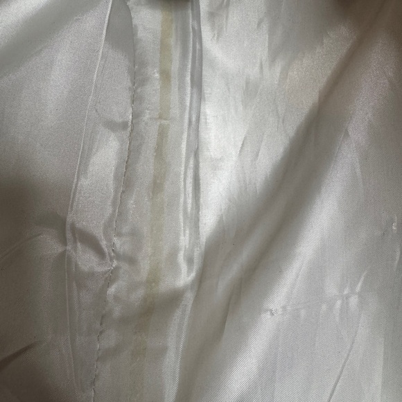 *NWT* Vintage Women’s Jaclyn Smith Faux Leather Metallic Pewter Jacket Sz XL - Picture 4 of 9